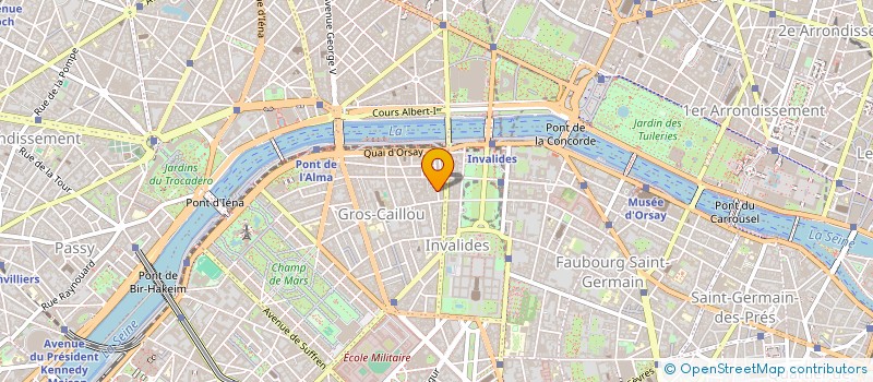 localisation de l'entreprise SCI SURCOUF V B  PARIS