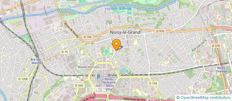 localisation de l'entreprise SCI SUREAU  NOISY-LE-GRAND