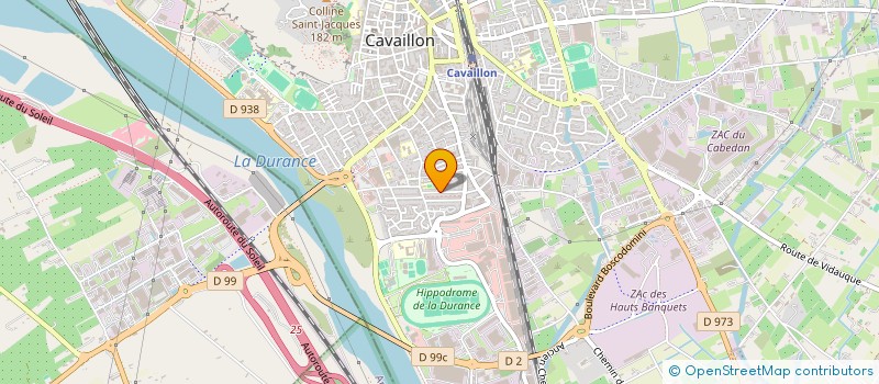 localisation de l'entreprise SCI SUREAU  CAVAILLON