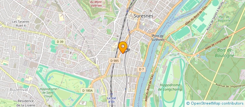 localisation de l'entreprise SCI SURESNES ROUSSEAU à SURESNES