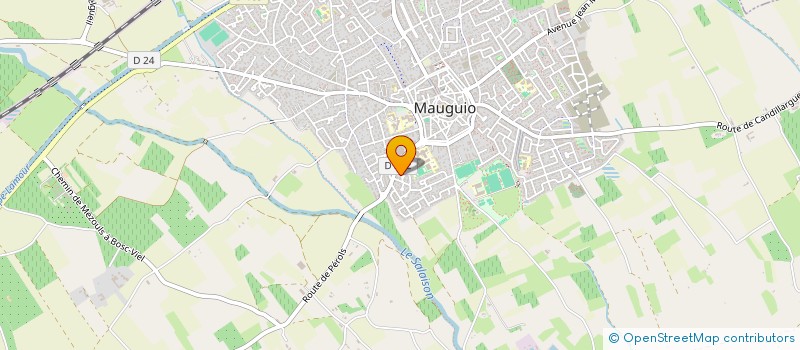 localisation de l'entreprise SCI SURFACES HABITABLES LOUEES  MAUGUIO