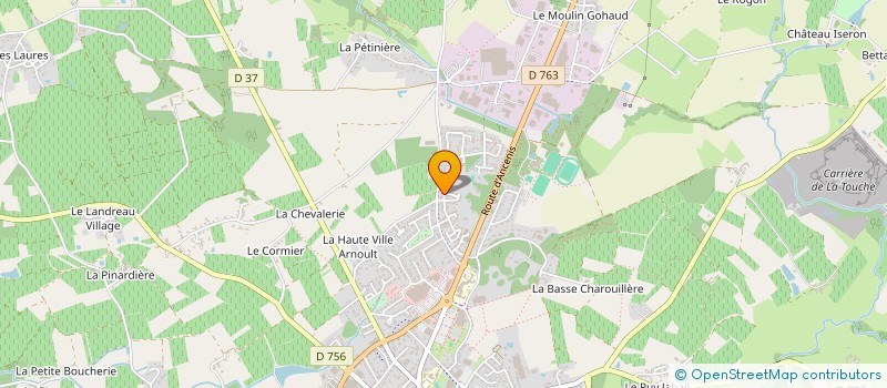 localisation de l'entreprise SCI SURGET CHAMOLEY VALLET  VALLET