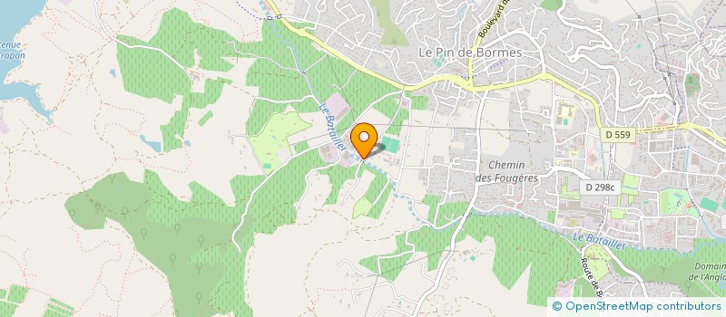 localisation de l'entreprise SCI SURLE BEAUREGARD à BORMES-LES-MIMOSAS