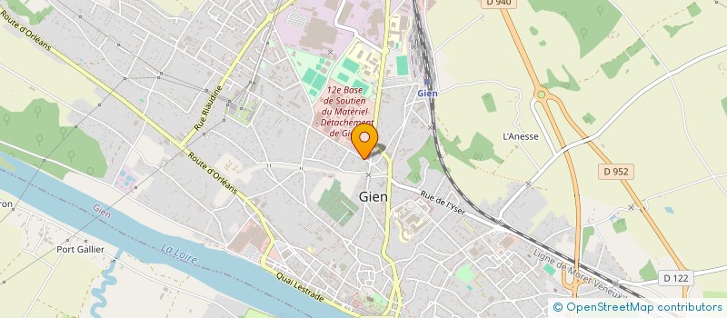 localisation de l'entreprise SCI SUSAKE à GIEN