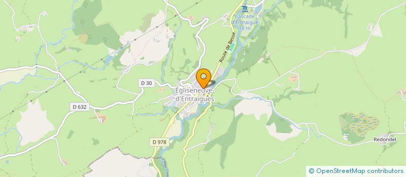 localisation de l'entreprise SCI SUSI MIMO  EGLISENEUVE D'ENTRAIGUES