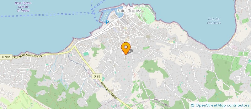 localisation de l'entreprise SCI SUSS à SAINT-TROPEZ