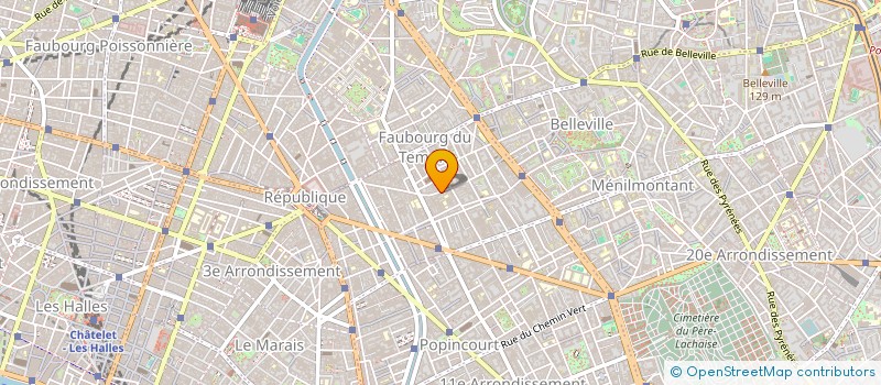 localisation de l'entreprise SCI SUTRA  PARIS