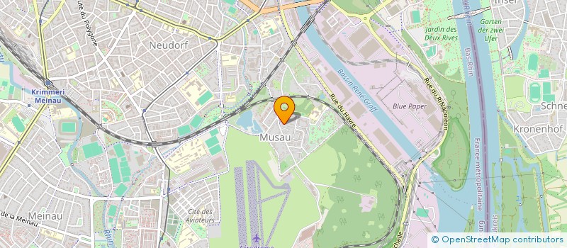 localisation de l'entreprise SCI SUTTER à STRASBOURG