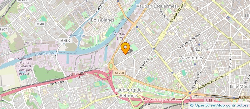 localisation de l'entreprise SCI SUYBENG à LILLE