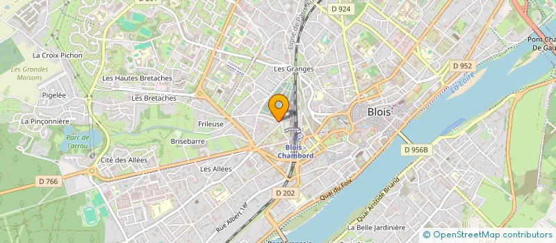 localisation de l'entreprise SCI SUZANNE  BLOIS