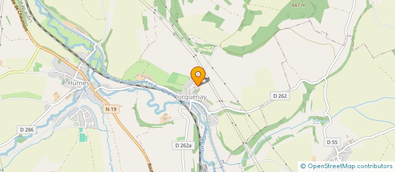 localisation de l'entreprise SCI SUZANNE  HUMES-JORQUENAY