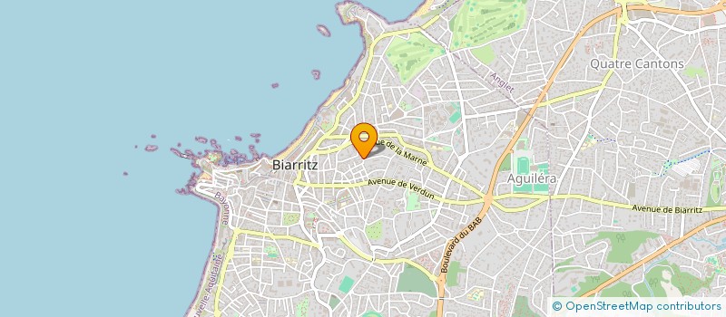 localisation de l'entreprise SCI SUZANNE à BIARRITZ