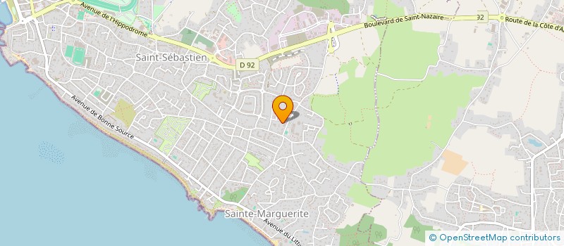 localisation de l'entreprise SCI SUZANNE à PORNICHET