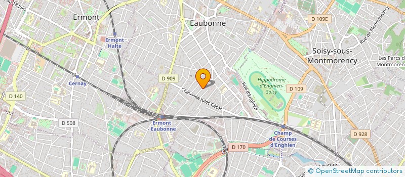 localisation de l'entreprise SCI SUZANNE PATRIMOINE à EAUBONNE