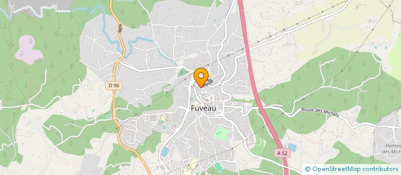localisation de l'entreprise SCI SUZON à FUVEAU