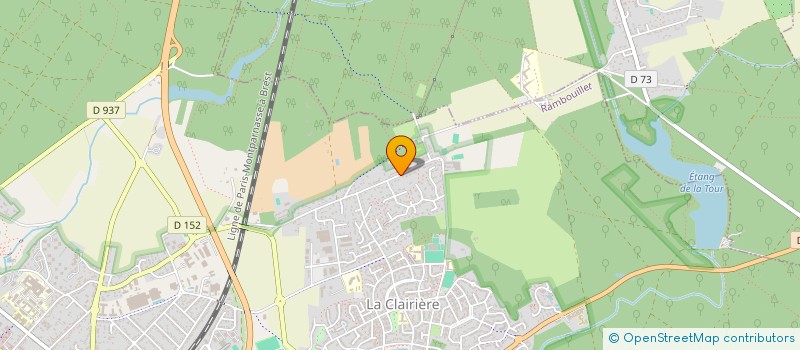 localisation de l'entreprise SCI SUZON  RAMBOUILLET