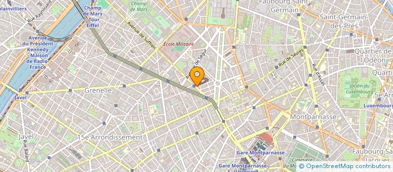 localisation de l'entreprise SCI SUZOTY  PARIS