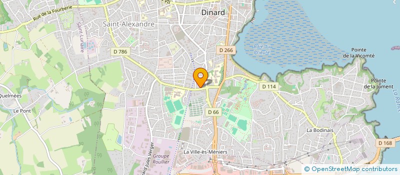 localisation de l'entreprise SCI SVENSKARNA 2  DINARD