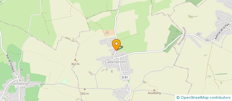 localisation de l'entreprise SCI SVH IMMO  NOUSSEVILLER-SAINT-NABOR