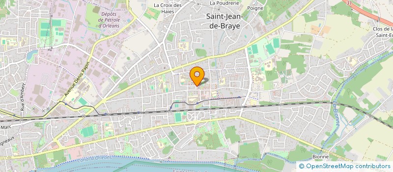 localisation de l'entreprise SCI SVL à SAINT-JEAN-DE-BRAYE