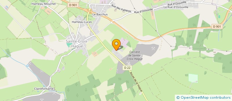 localisation de l'entreprise SCI SVLH  LA HAGUE