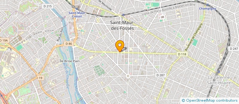 localisation de l'entreprise SCI SVM à SAINT-MAUR-DES-FOSSES