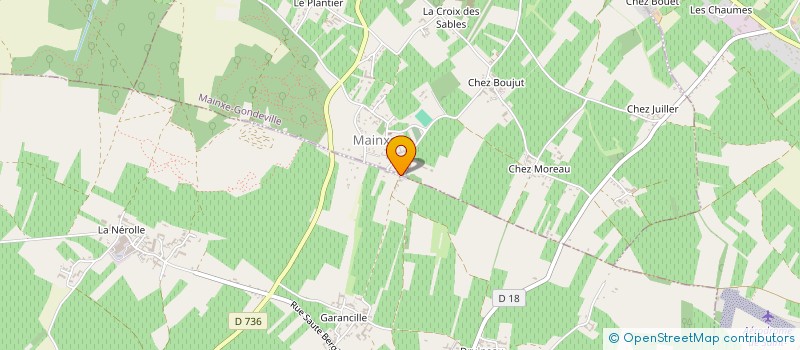 localisation de l'entreprise SCI SVMC  MAINXE-GONDEVILLE