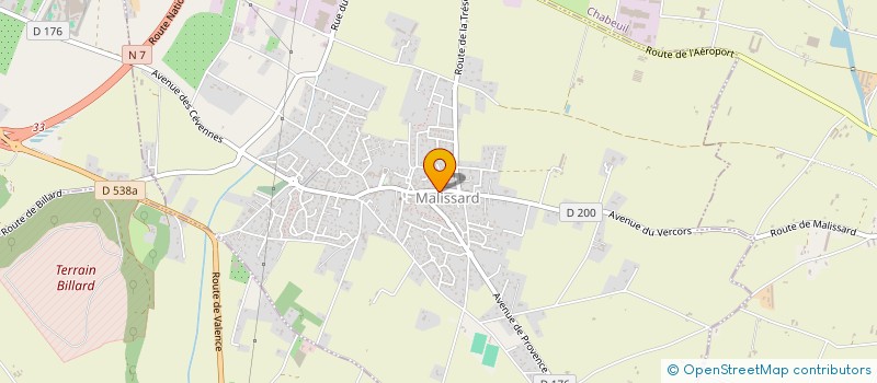 localisation de l'entreprise SCI SVMI à MONTELIER