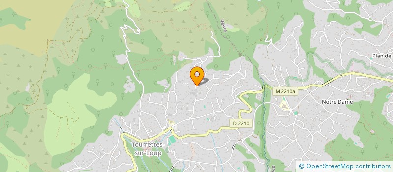 localisation de l'entreprise SCI SVML06 à TOURRETTES-SUR-LOUP