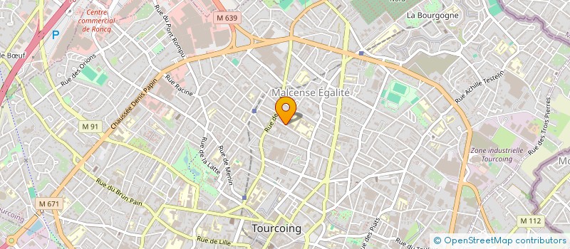 localisation de l'entreprise SCI SW VANESSE  TOURCOING