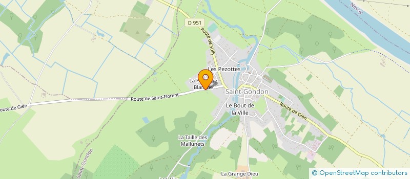 localisation de l'entreprise SCI SW2C à SAINT-GONDON