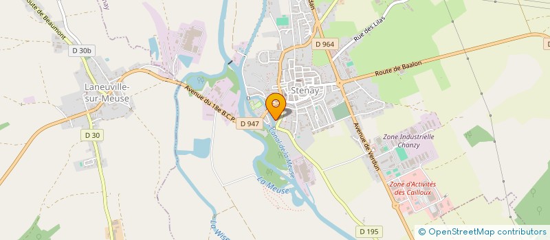 localisation de l'entreprise SCI SWAENSBORGH à STENAY