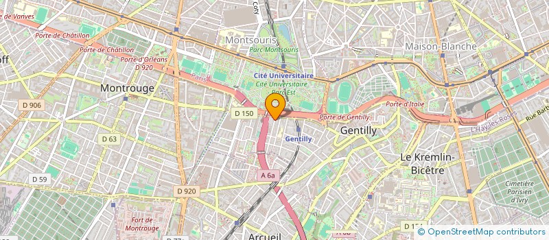 localisation de l'entreprise SCI  SWAGEMAKERS-FREMCOURT  GENTILLY