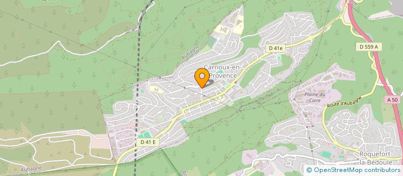 localisation de l'entreprise SCI SWAGGYMO à CARNOUX-EN-PROVENCE