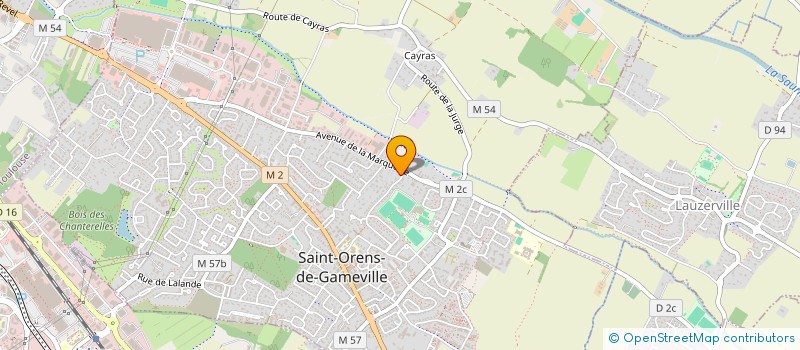 localisation de l'entreprise SCI  SWALLON  SAINT-ORENS-DE-GAMEVILLE