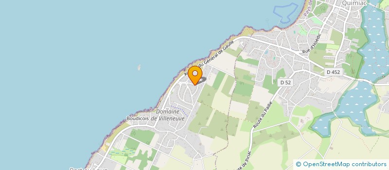 localisation de l'entreprise SCI SWANEL  PIRIAC-SUR-MER