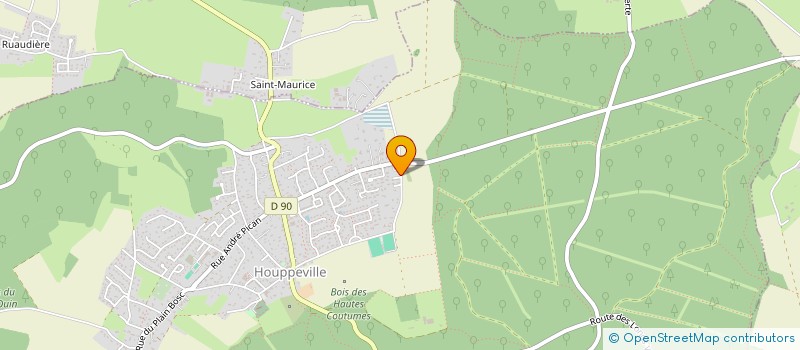 localisation de l'entreprise SCI SWANY  HOUPPEVILLE