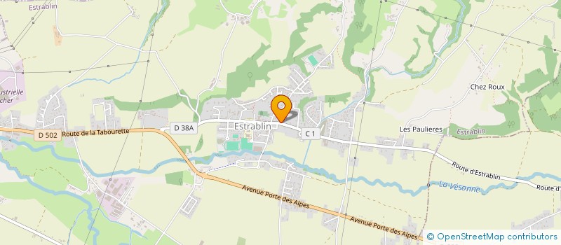 localisation de l'entreprise SCI SWAP IMMO  ESTRABLIN