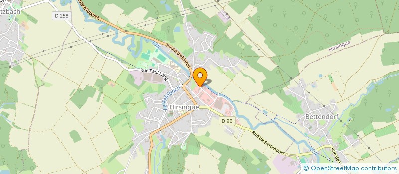 localisation de l'entreprise SCI SWEBCA  HIRSINGUE