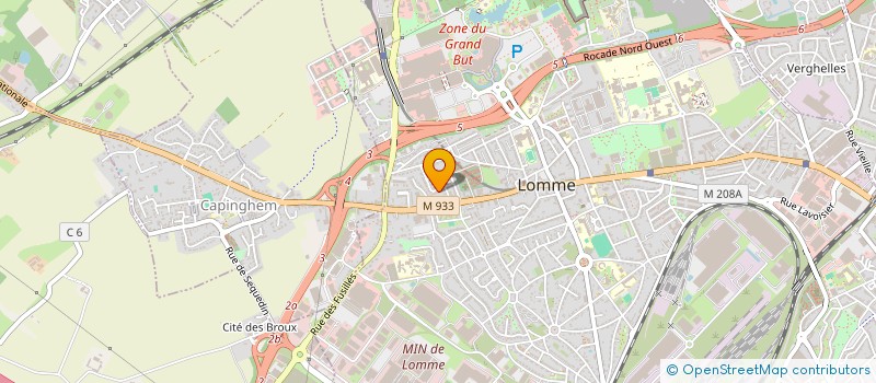 localisation de l'entreprise SCI SWEET HOME à LILLE
