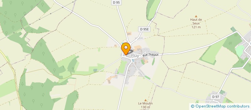 localisation de l'entreprise SCI SWEET HOME  FLUY