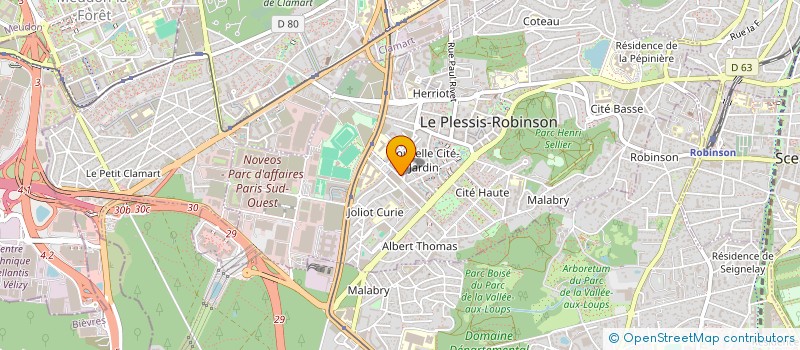 localisation de l'entreprise SCI SWEET IMMO à LE PLESSIS-ROBINSON