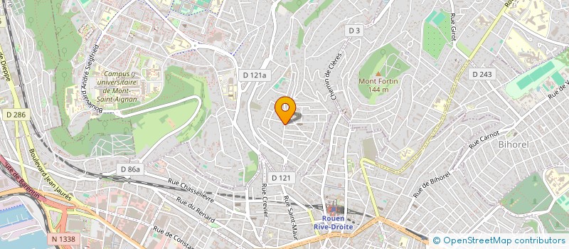 localisation de l'entreprise SCI SWEET INVEST  MONT-SAINT-AIGNAN