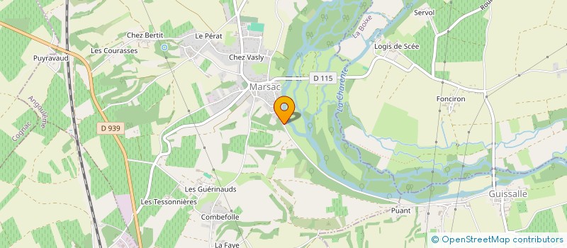 localisation de l'entreprise SCI SWISS ARMY à MARSAC