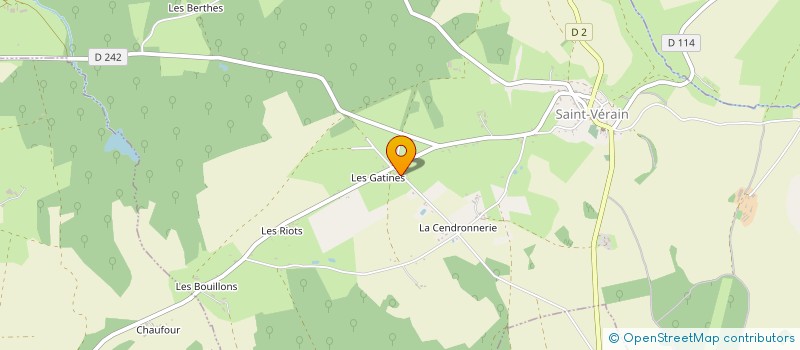 localisation de l'entreprise SCI SWJT à SAINT-VERAIN