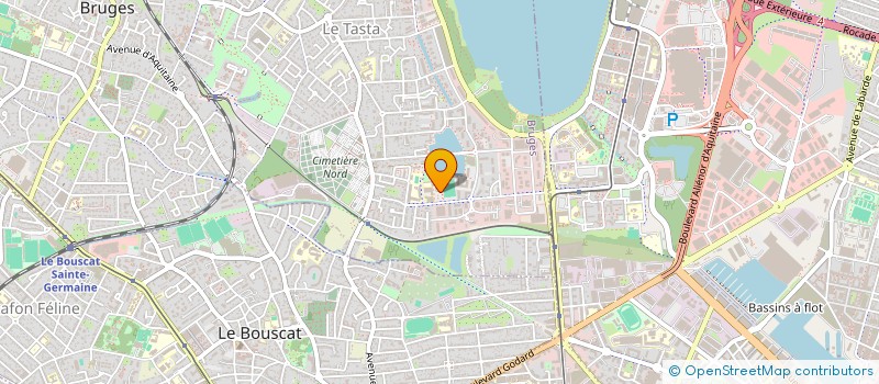 localisation de l'entreprise SCI SXCP  BRUGES