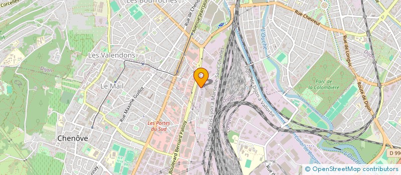 localisation de l'entreprise SCI SY'JOSE à DIJON