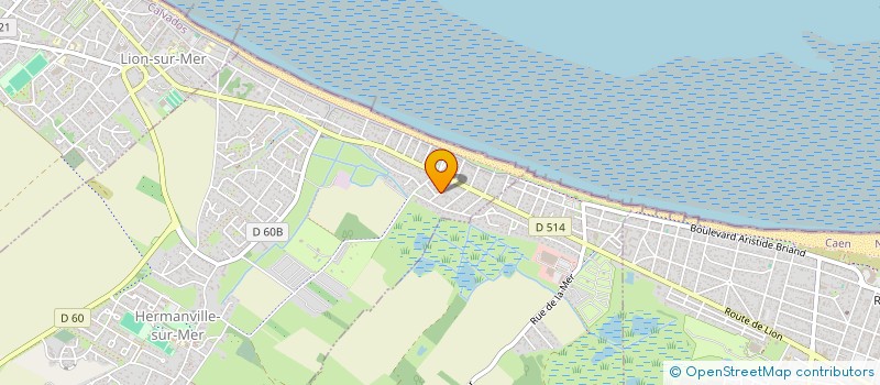 localisation de l'entreprise SCI SYA INVESTISSEMENTS à HERMANVILLE-SUR-MER