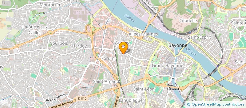 localisation de l'entreprise SCI SYANA  BAYONNE