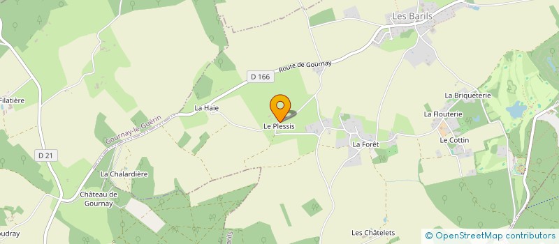 localisation de l'entreprise SCI SYB  VERNEUIL D'AVRE ET D'ITON